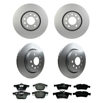 Pagid® - Front and Rear Brake Kit with Semi-Metallic Pads