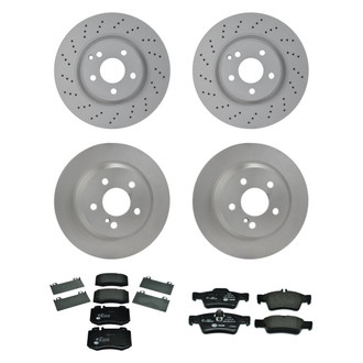 Pagid® - Front and Rear Brake Kit with Semi-Metallic Pads