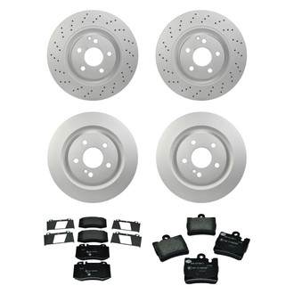 Pagid® - Front and Rear Brake Kit with Semi-Metallic Pads