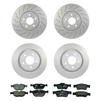Pagid® - Front and Rear Brake Kit with Semi-Metallic Pads