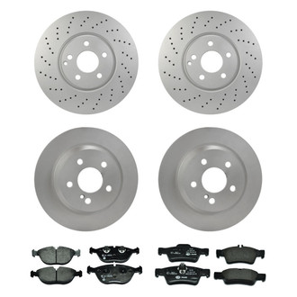 Pagid® - Front and Rear Brake Kit with Semi-Metallic Pads