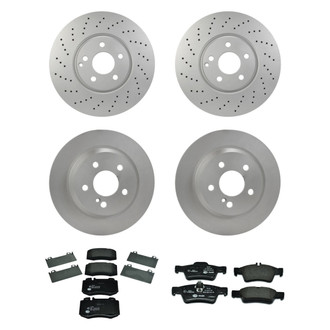 Pagid® - Front and Rear Brake Kit with Semi-Metallic Pads