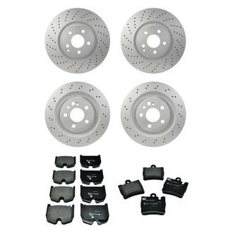 Pagid® - Front and Rear Brake Kit with Semi-Metallic Pads