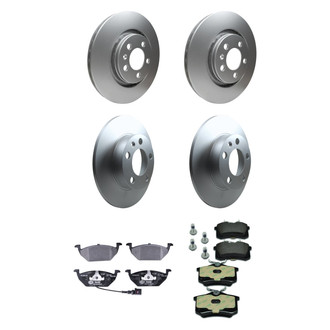Pagid® - Front and Rear Brake Kit with Semi-Metallic Pads