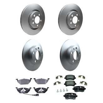 Pagid® - Front and Rear Brake Kit with Semi-Metallic Pads