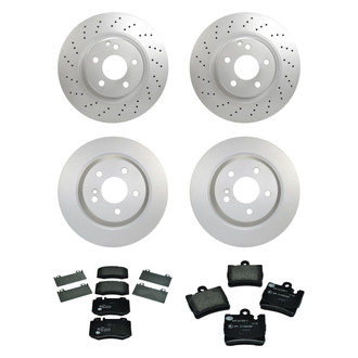 Pagid® - Front and Rear Brake Kit with Semi-Metallic Pads