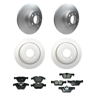 Pagid® - Front and Rear Brake Kit with Semi-Metallic Pads