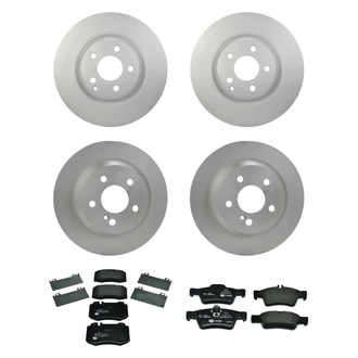 Pagid® - Front and Rear Brake Kit with Semi-Metallic Pads