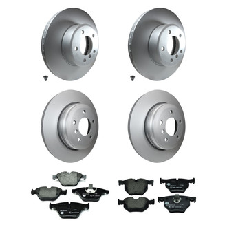 Pagid® - Front and Rear Brake Kit with Semi-Metallic Pads