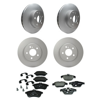 Pagid® - Front and Rear Brake Kit with Semi-Metallic Pads