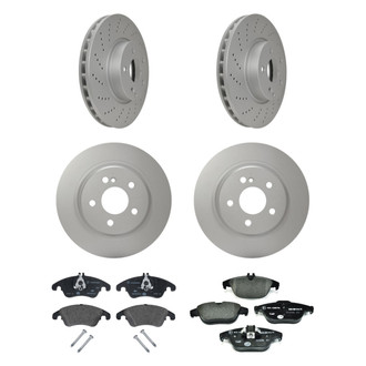 Pagid® - Front and Rear Brake Kit with Semi-Metallic Pads