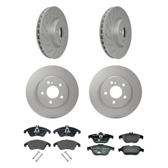 Pagid® - Front and Rear Brake Kit with Semi-Metallic Pads