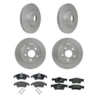 Pagid® - Front and Rear Brake Kit with Semi-Metallic Pads
