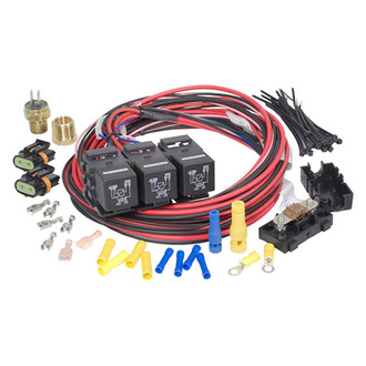 Painless Performance® - Dual Fan-Dual Activation Fan Relay Kit
