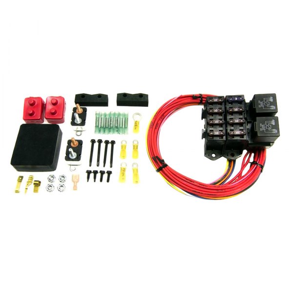 Painless Performance® - 7 Circuits Fuse Block with 40A Circuit Breaker