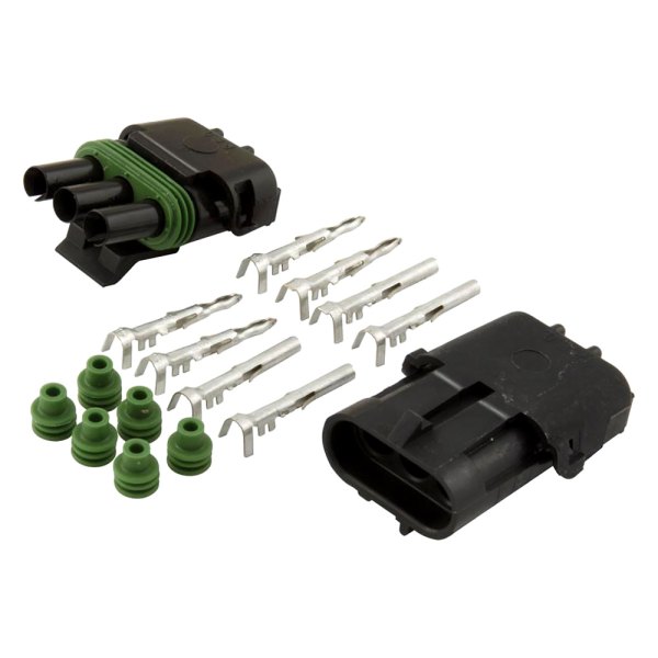 Painless Performance® - 3 Circuit Male & Female Weatherpack Kit