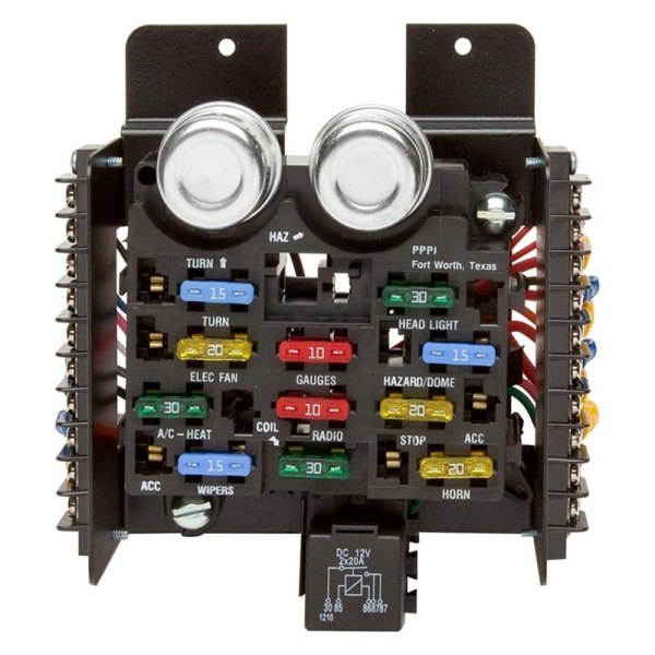 Painless Performance® - Style Pre-Wired 14 Circuits Fuse Block