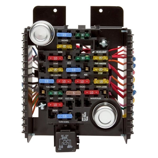 Painless Performance® - Style Pre-Wired 20 Circuits Fuse Block