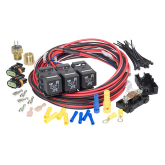 Painless Performance® 30117 - Dual Fan-Dual Activation Fan Relay Kit