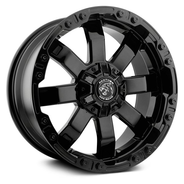PANTHER OFFROAD® - 678 Gloss Black with Gloss Black Bolts