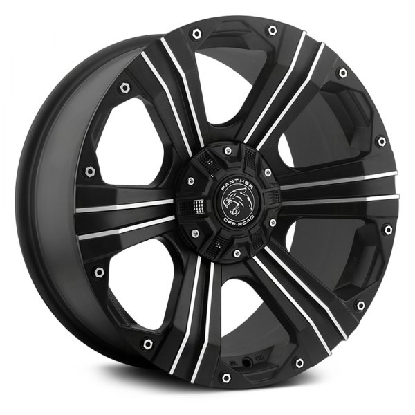 PANTHER OFFROAD® - BALLISTIC 902 OUTLAW Flat Black with Machined Accents