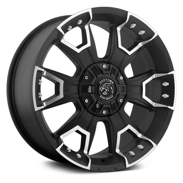 PANTHER OFFROAD® - BALLISTIC 904 HAVOC Flat Black with Machined Accents