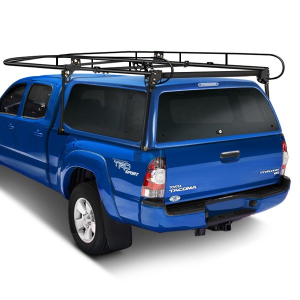 Paramount® 19601 - Work Force™ Black Steel Full Size Camper Shell  Contractors Rack