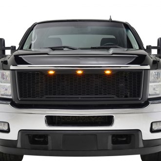 2013 Chevy Silverado 2500 Custom Grilles | Billet, Mesh, LED, Chrome, Black