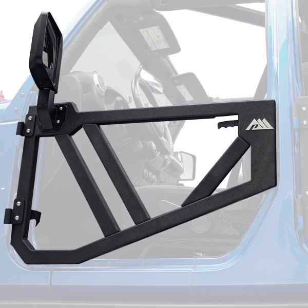 Paramount® - Black Front Trail Doors with Mirrors