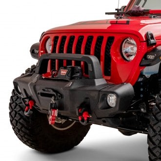 2014 Jeep Wrangler Custom 4x4 Off-Road Steel Bumpers – CARiD.com