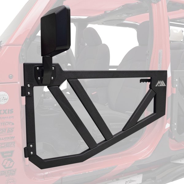 Paramount® - Black Front Trail Doors with Mirrors
