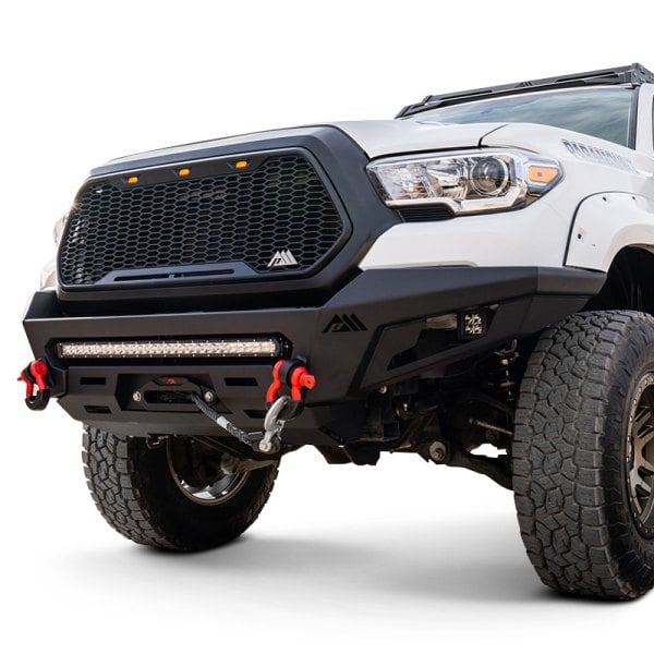 Paramount® - Toyota Tacoma 2016 Assault Full Width Blacked Front Winch ...