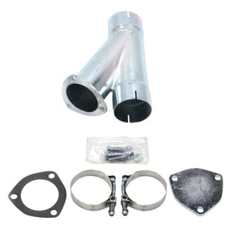 Patriot Exhaust® - Single Exhaust Cut-Out Hookup Kit (3.5" Diameter)
