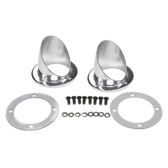 Patriot Exhaust® - Classic Lakester Metallic Ceramic Coated Exhaust Turnout Kit