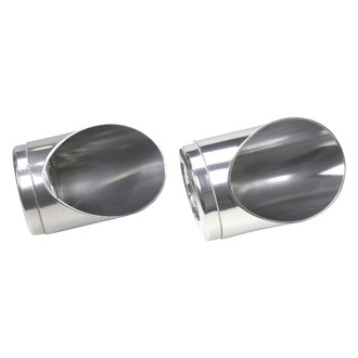 Patriot Exhaust® - Traditional Style Lakester Metallic Ceramic Coated Exhaust Turnout Kit