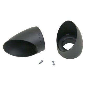 Patriot Exhaust® - Traditional Style Lakester Black Painted Exhaust Turnout Kit