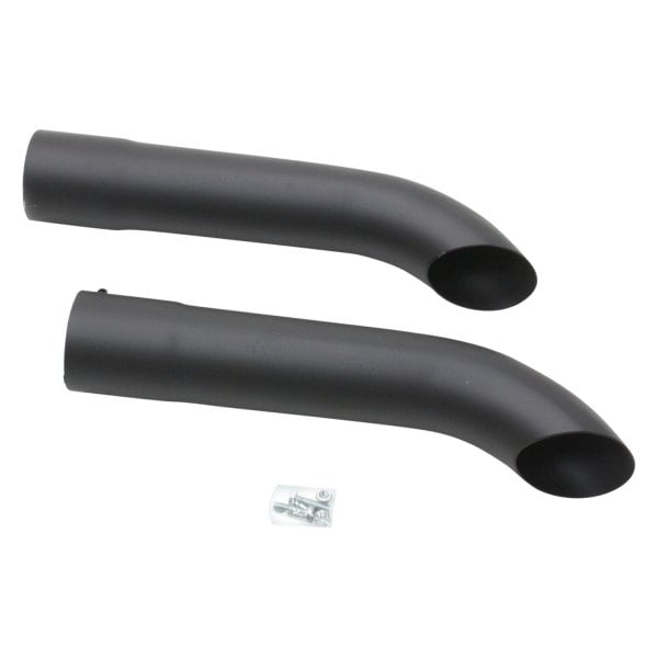 Patriot Exhaust® H3812B Steel HiTemp Black Coating Turnout Exhaust