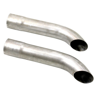 Patriot Exhaust® - Steel Turnout Exhaust Side Pipes