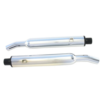 Patriot Exhaust® - Steel Silver Exhaust Muffler with Tailpipe