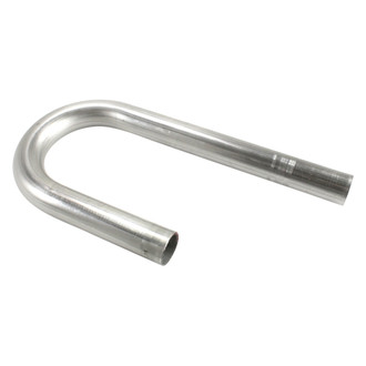 Patriot Exhaust® - 304 SS 180 Degree J-Bend Pipe (1.625" OD, 6" Leg A Length, 12" Leg B Length, 3" CLR)