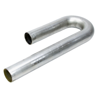 Patriot Exhaust® - 304 SS 180 Degree J-Bend Pipe (1.75" OD, 6" Leg A Length, 12" Leg B Length, 2" CLR)