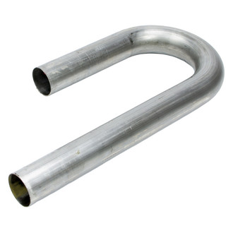 Patriot Exhaust® - 304 SS 180 Degree J-Bend Pipe (1.75" OD, 6" Leg A Length, 12" Leg B Length, 3" CLR)