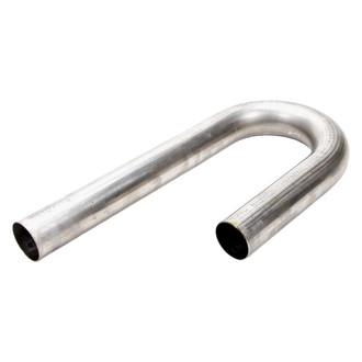 Patriot Exhaust® - 304 SS 180 Degree J-Bend Pipe (1.875" OD, 6" Leg A Length, 12" Leg B Length, 3" CLR)