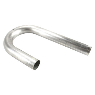 Patriot Exhaust® - 304 SS 180 Degree J-Bend Pipe (2.125" OD, 6" Leg A Length, 12" Leg B Length, 4" CLR)