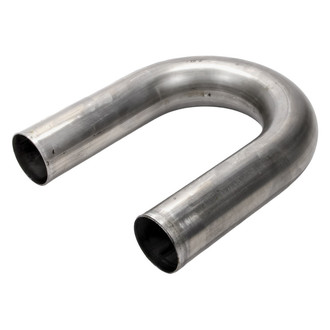 Patriot Exhaust® - 304 SS 180 Degree U-Bend Pipe (2.25" OD, 6" Leg A Length, 6" Leg B Length, 3.5" CLR)
