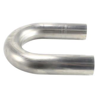 Patriot Exhaust® - 304 SS 180 Degree U-Bend Pipe (2.5" OD, 6" Leg A Length, 6" Leg B Length, 4" CLR)
