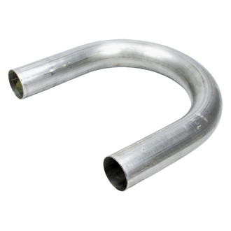 Patriot Exhaust® - 304 SS 180 Degree U-Bend Pipe (2.5" OD, 6" Leg A Length, 6" Leg B Length, 6" CLR)