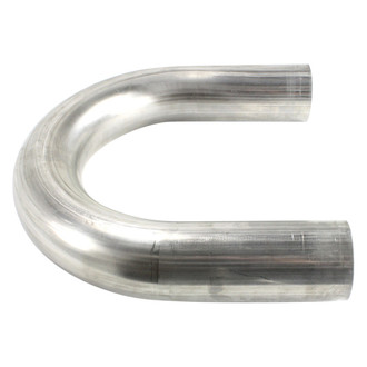 Patriot Exhaust® - 304 SS 180 Degree U-Bend Pipe (3" OD, 6" Leg A Length, 6" Leg B Length, 6" CLR)