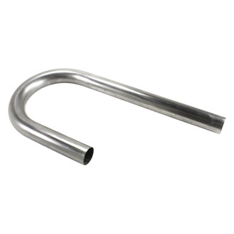 Patriot Exhaust® - Mild Steel 180 Degree J-Bend Pipe (1.625" OD, 6" Leg A Length, 15" Leg B Length, 4" CLR)