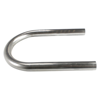 Patriot Exhaust® - Mild Steel 180 Degree U-Bend Pipe (1.625" OD, 12" Leg A Length, 12" Leg B Length, 6" CLR)